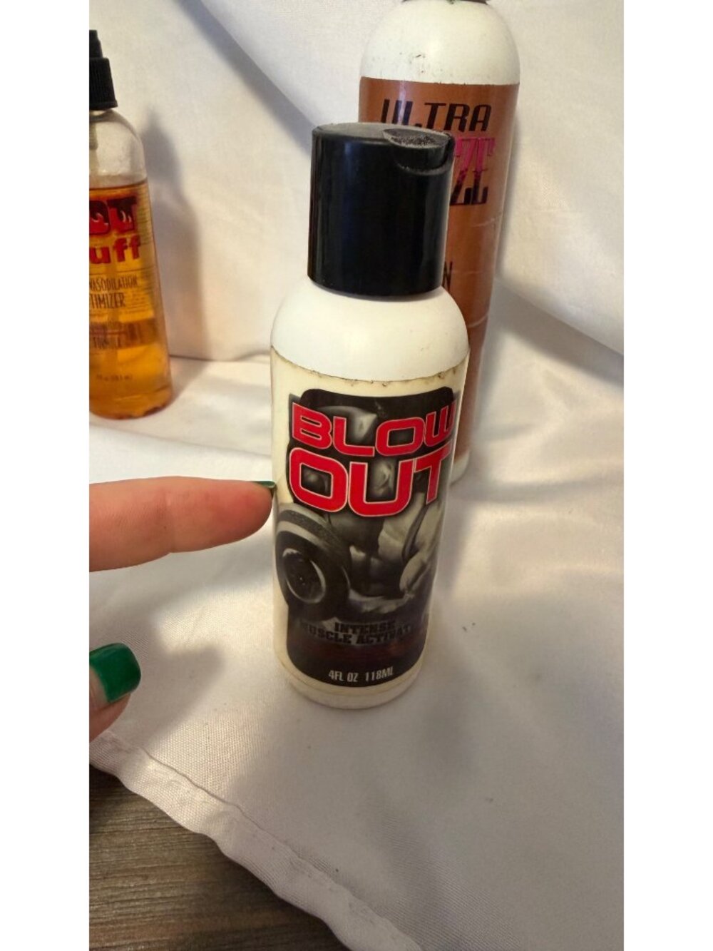 Vintage Pro Tan Ultra Bronze Blow Out & Muscle Sheen Tanner Lot Pre-Owned Mixed - Picture 5 of 10